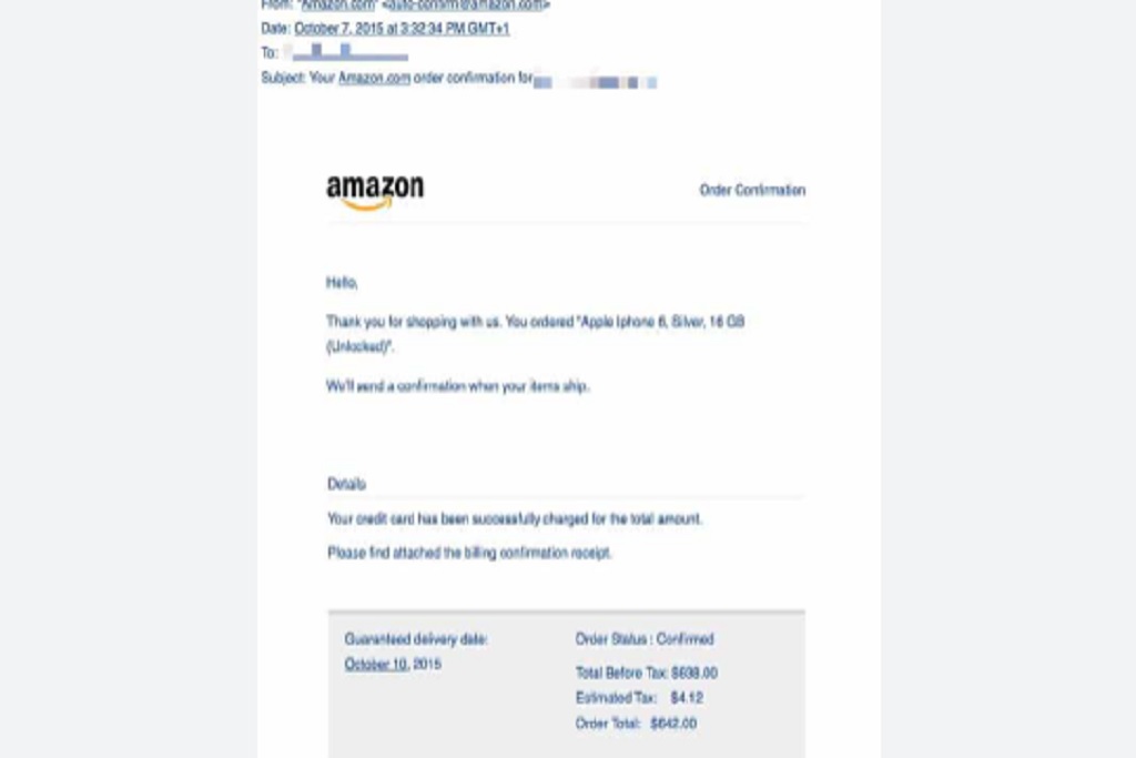 The Amazon iPhone Order