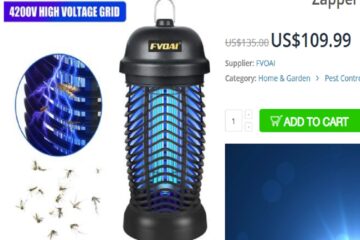 Fvoai bug zapper