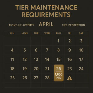 Tier Maintenance Requirements
